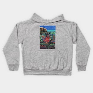 Underwater Ocean Life Kids Hoodie